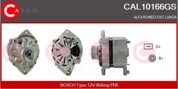 Casco CAL10166GS - Generator / Alternator - allinparts.ro