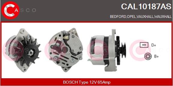 Casco CAL10187AS - Generator / Alternator allinparts.ro