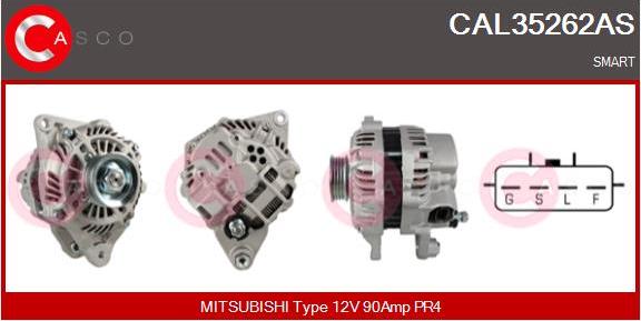 Casco CAL35262AS - Generator / Alternator - allinparts.ro