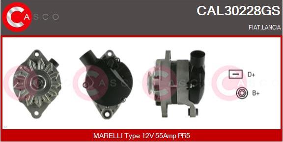 Casco CAL30228GS - Generator / Alternator - allinparts.ro