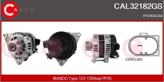 Casco CAL32182GS - Generator / Alternator allinparts.ro