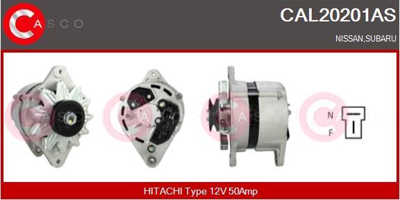 Casco CAL20201AS - Generator / Alternator - allinparts.ro