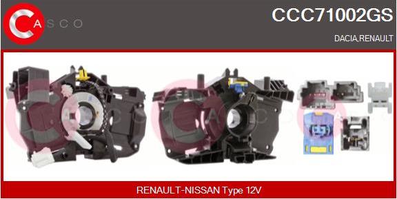 Casco CCC71002GS - Arc spirala, Airbag allinparts.ro