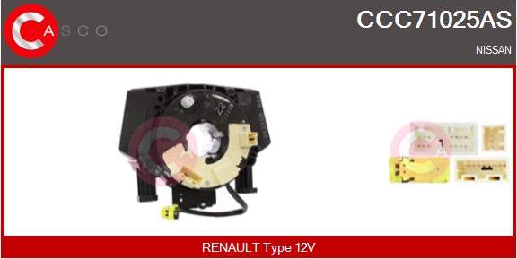 Casco CCC71025AS - Arc spirala, Airbag allinparts.ro