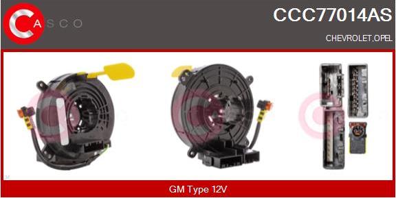 Casco CCC77014AS - Arc spirala, Airbag allinparts.ro