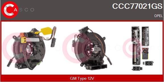 Casco CCC77021GS - Arc spirala, Airbag allinparts.ro