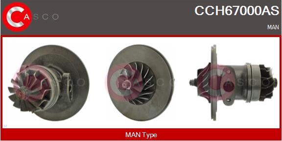 Casco CCH67000AS - Ansamblu miez turbo - allinparts.ro