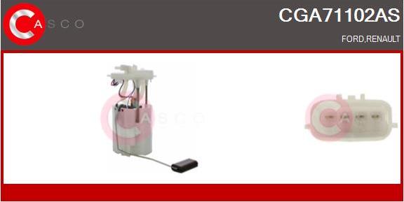 Casco CGA71102AS - Modul alimentare combustibil allinparts.ro