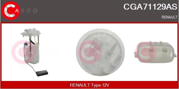Casco CGA71129AS - Modul alimentare combustibil - allinparts.ro
