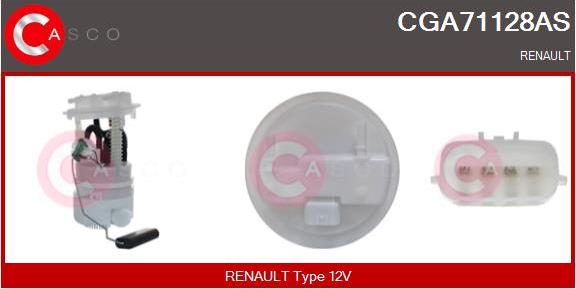 Casco CGA71128AS - Modul alimentare combustibil allinparts.ro