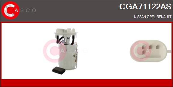 Casco CGA71122AS - Modul alimentare combustibil - allinparts.ro