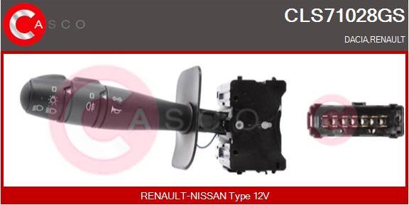 Casco CLS71028GS - Comutator coloana directie - allinparts.ro