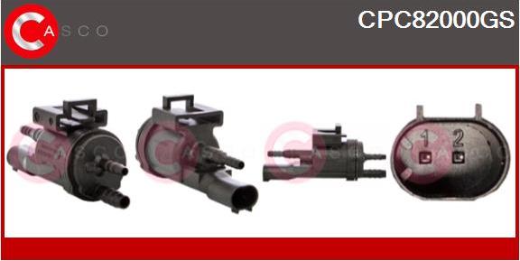 Casco CPC82000GS - Convertor presiune, esapament allinparts.ro