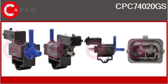 Casco CPC74020GS - Convertor de presiune, turbocompresor - allinparts.ro