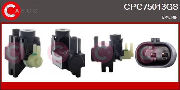 Casco CPC75013GS - Convertor de presiune, turbocompresor - allinparts.ro