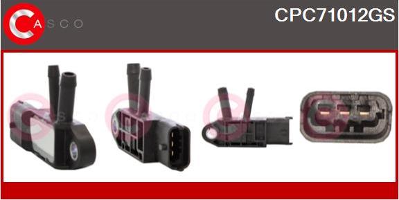 Casco CPC71012GS - Convertor presiune, esapament - allinparts.ro