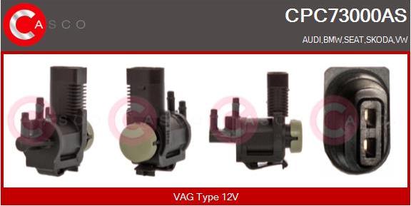 Casco CPC73000AS - Convertor presiune, esapament allinparts.ro