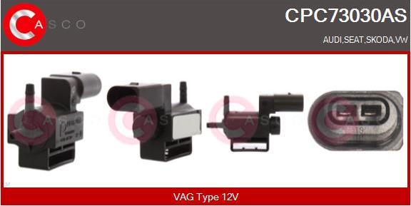 Casco CPC73030AS - Convertor presiune, esapament allinparts.ro