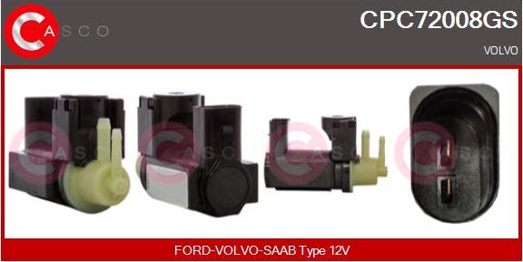 Casco CPC72008GS - Convertor presiune, esapament - allinparts.ro