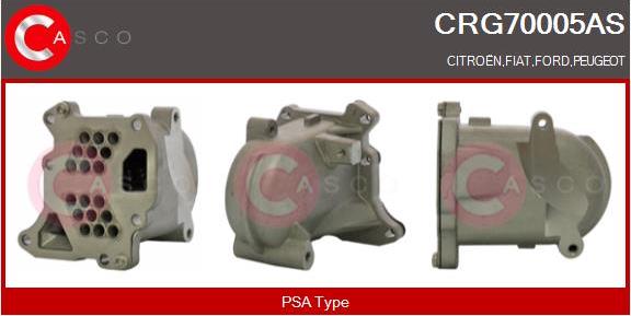 Casco CRG70005AS - Radiator, recirculare gaze de esapament - allinparts.ro