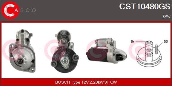 Casco CST10480GS - Starter - allinparts.ro