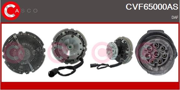 Casco CVF65000AS - Cupla, ventilator radiator - allinparts.ro