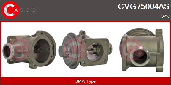 Casco CVG75004AS - Supapa EGR - allinparts.ro