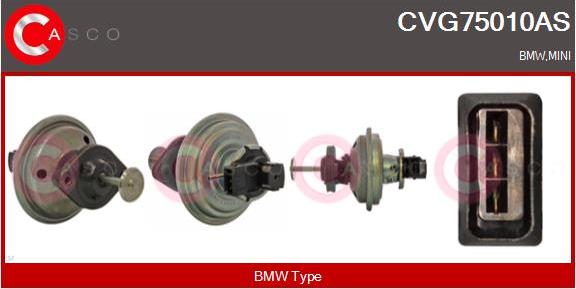 Casco CVG75010AS - Supapa EGR allinparts.ro