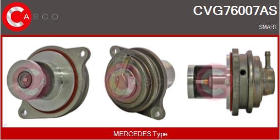 Casco CVG76007AS - Supapa EGR - allinparts.ro