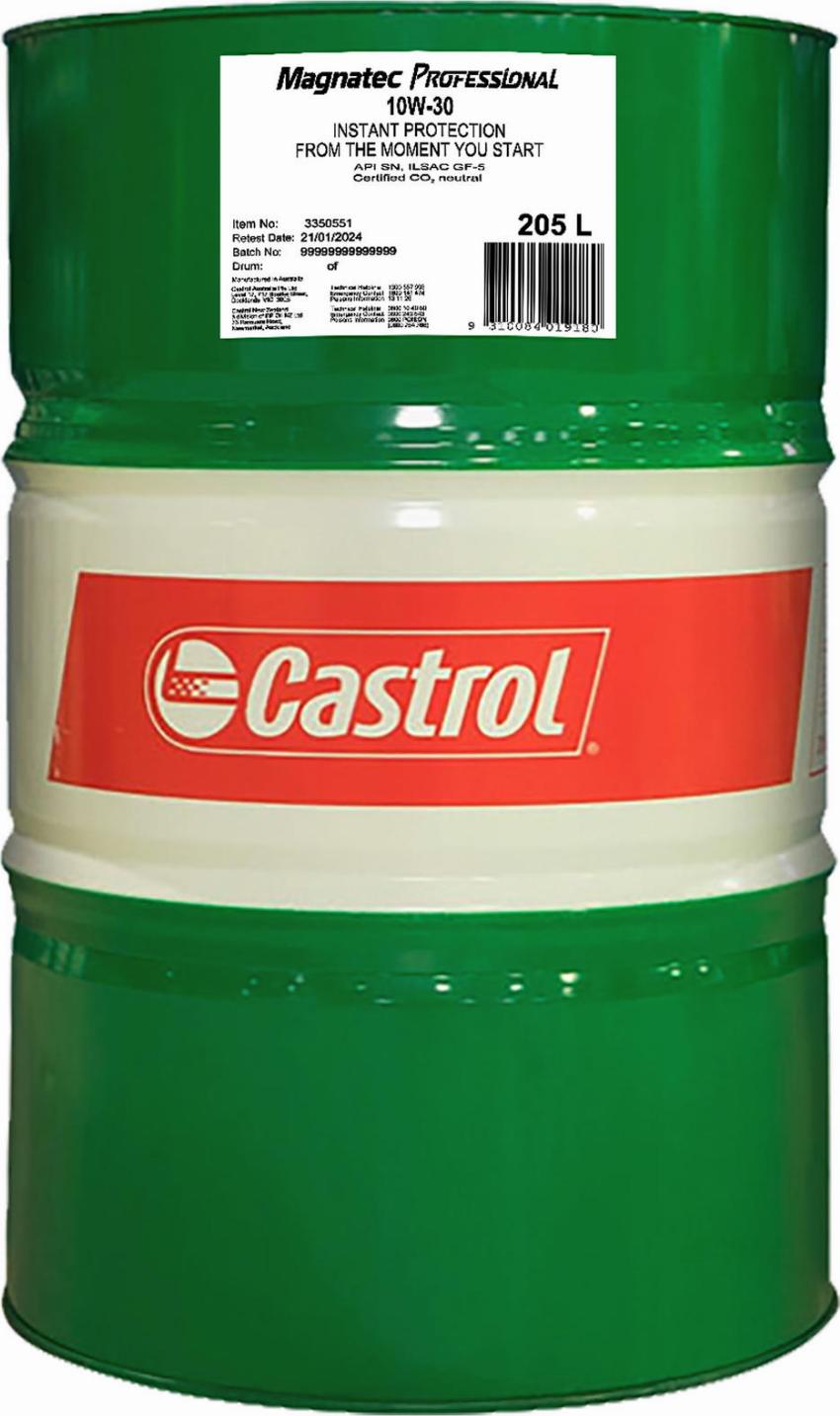 CASTROL 3350551 - Ulei de motor allinparts.ro