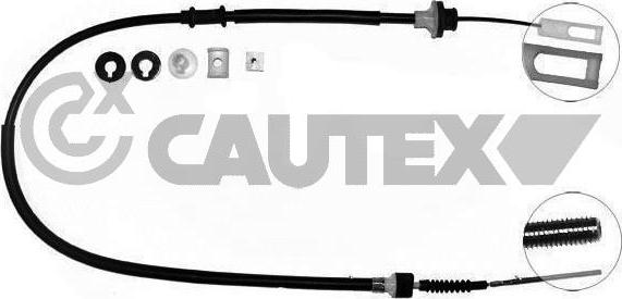 Cautex 760173 - Cablu ambreiaj - allinparts.ro