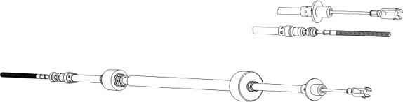 CEF CT01130 - Cablu ambreiaj - allinparts.ro