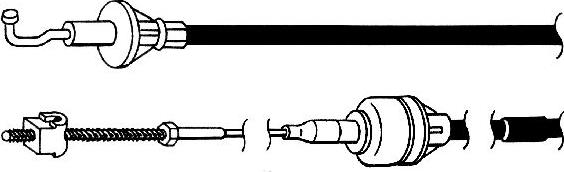 CEF OP01108 - Cablu ambreiaj - allinparts.ro