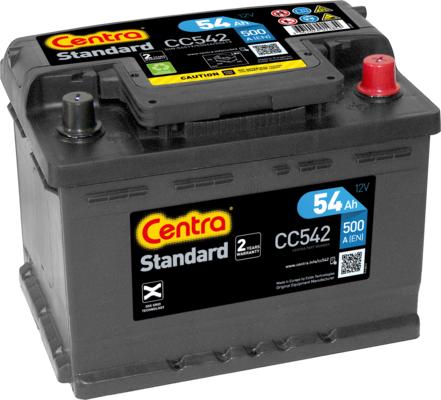 CENTRA CC542 - Baterie de pornire allinparts.ro