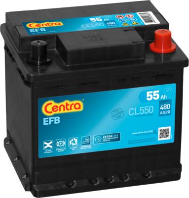 CENTRA CL550 - Baterie de pornire allinparts.ro