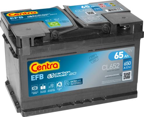 CENTRA CL652 - Baterie de pornire allinparts.ro