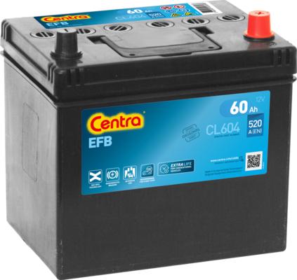 CENTRA CL604 - Baterie de pornire allinparts.ro