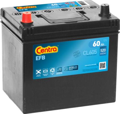 CENTRA CL605 - Baterie de pornire allinparts.ro