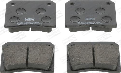 Champion 571532CH - Set placute frana,frana disc allinparts.ro