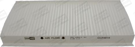 Champion CCF0015 - Filtru, aer habitaclu allinparts.ro