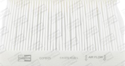 Champion CCF0125 - Filtru, aer habitaclu - allinparts.ro