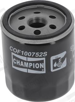 Champion COF100752S - Filtru ulei allinparts.ro