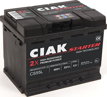 CIAKStarter CS55L - Baterie de pornire allinparts.ro