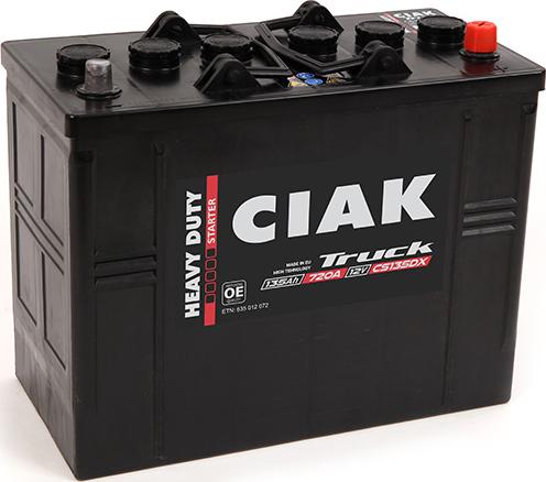CIAKStarter CS135DX - Baterie de pornire allinparts.ro