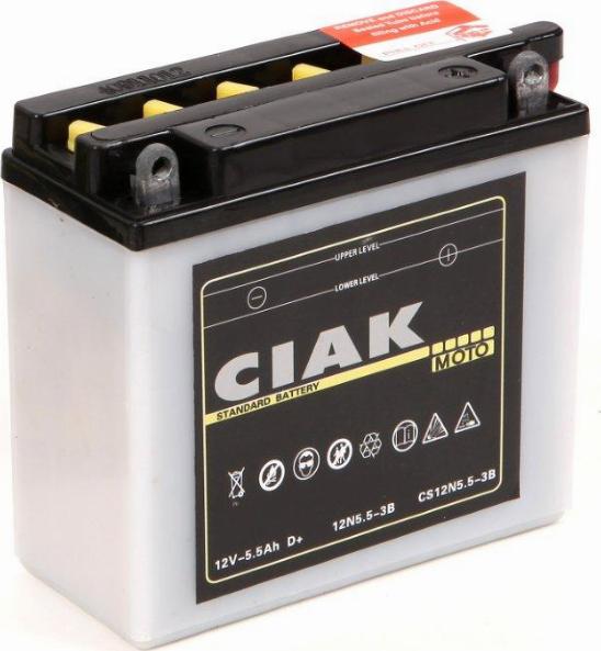 CIAKStarter CS12N5.5-3B - Baterie de pornire allinparts.ro