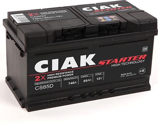 CIAKStarter CS85D - Baterie de pornire allinparts.ro