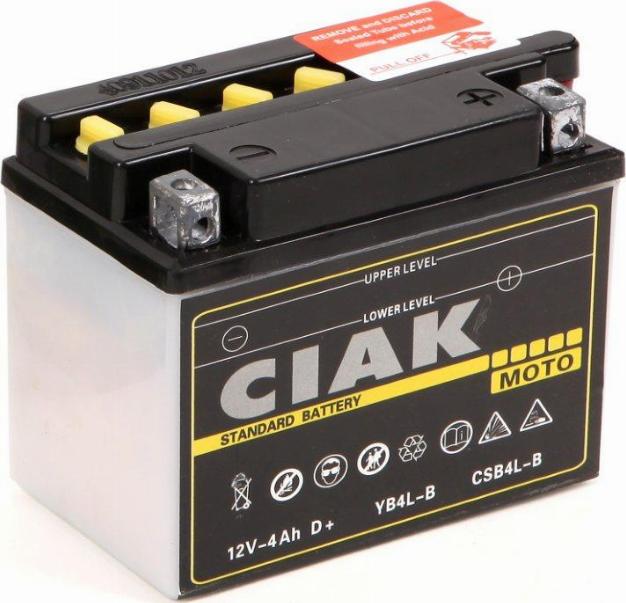 CIAKStarter CSB4L-B - Baterie de pornire allinparts.ro