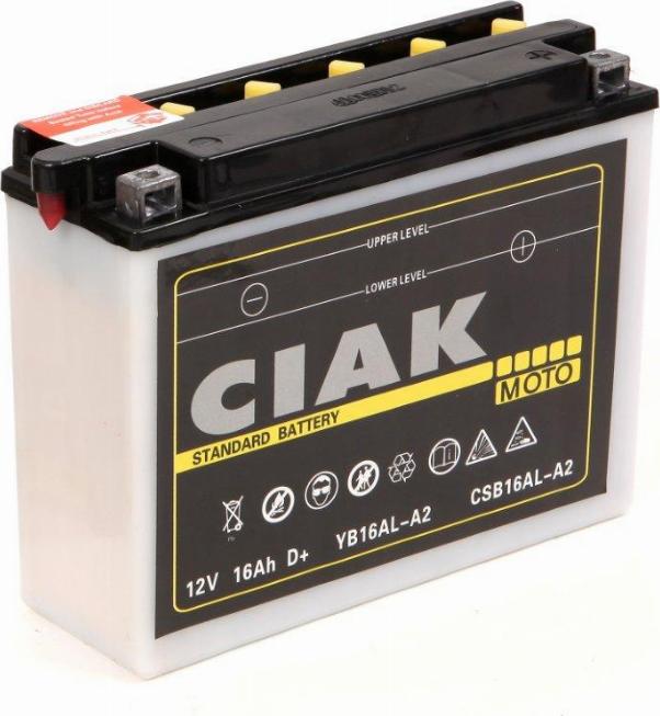 CIAKStarter CSB16AL-A2 - Baterie de pornire allinparts.ro