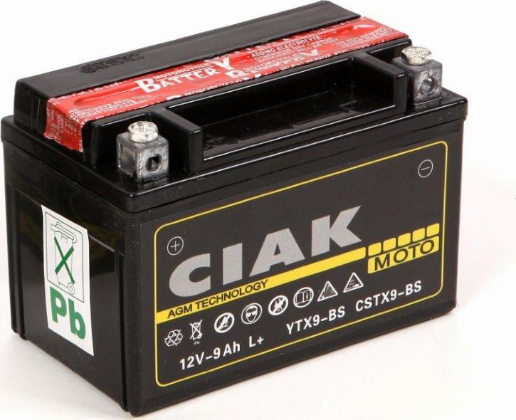 CIAKStarter CSTX9-BS - Baterie de pornire allinparts.ro