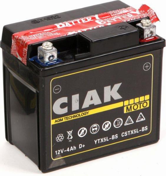 CIAKStarter CSTX5L-BS - Baterie de pornire allinparts.ro